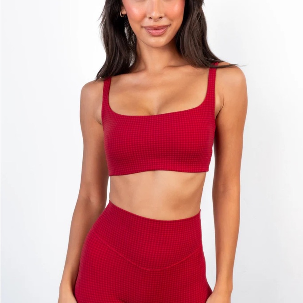 Vitality Cloud II Classic Bra - Holly Gingham - size S